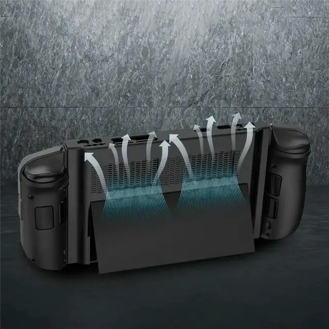 Alt view image 3 of 3 - Protective Case PC Anti-Scratch Monitor Protector Case Non-Slip With 4 Thumb Grip Caps For Legion Go Accessories