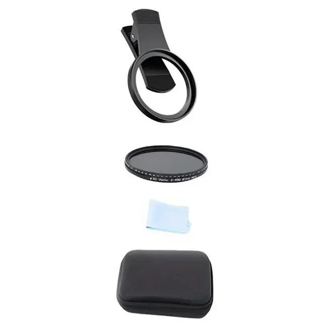 Alt view image 2 of 3 - 52mm Lens Filter Adjustable Light Reduction Variable ND Filter Phone DSLRs phones Photography Accessories