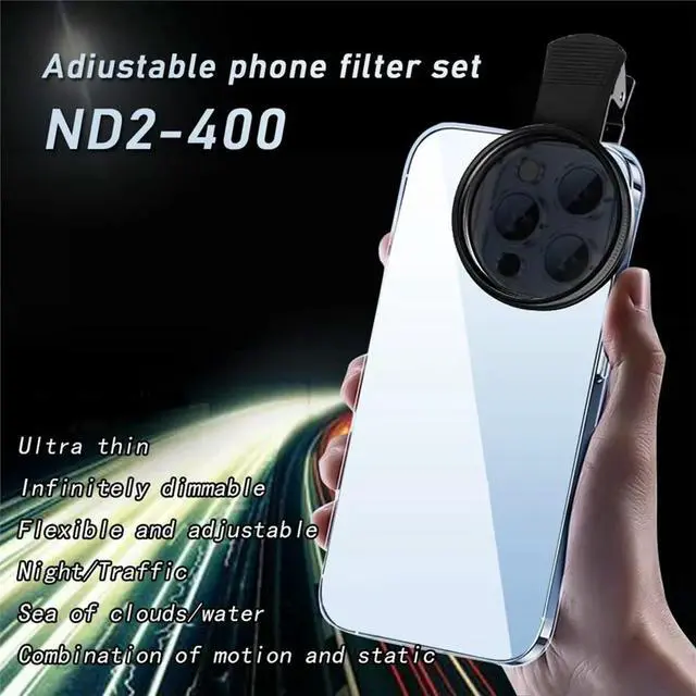 Main image of 52mm Lens Filter Adjustable Light Reduction Variable ND Filter Phone DSLRs phones Photography Accessories