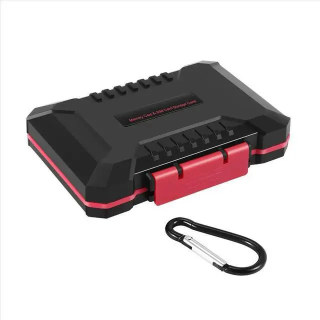 Alt view image 2 of 3 - Waterproof SD Card Holder Large Capacity SIM/SD// Card Case for ///// Camera