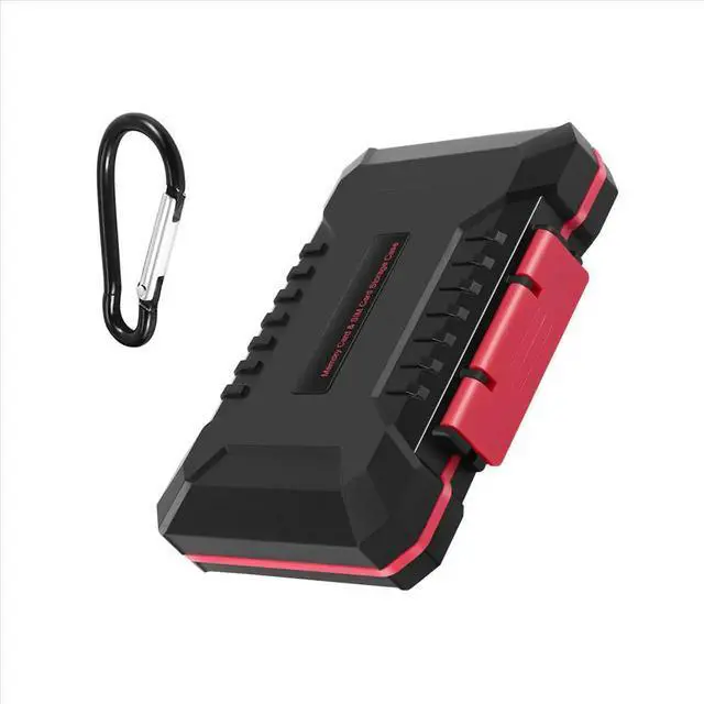 Alt view image 3 of 3 - Waterproof SD Card Holder Large Capacity SIM/SD// Card Case for ///// Camera