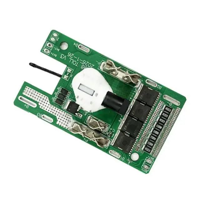 Alt view image 3 of 3 - For 21700 Protection Board DC6A Fast Charging 4TOLL Protection Board For Spare Parts