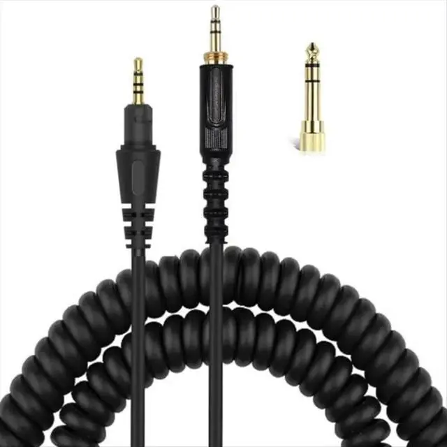 Alt view image 2 of 6 - Replacement Headphone Cable Cord for HDJ-CUE1/HDJ-CUE1BT/HDJ-X5/HDJ-X7/HDJ-S7 Gamings Headset Headphone
