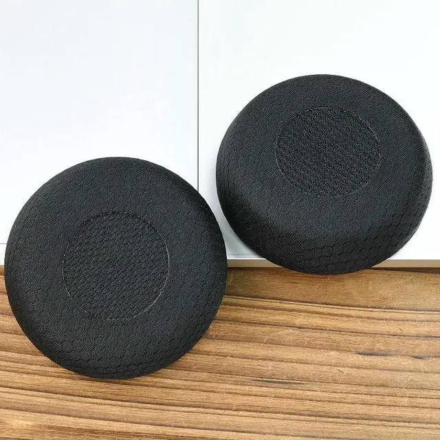Alt view image 2 of 6 - For Jabra Evolve 75 Series Replacement Ear Cushion Covers In Protein Leather Sponge Design