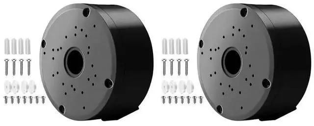 Main image of 2X Camera Junction Box Cable Deep Base For Dome/IP Camera Waterproof Mount Bracket Surveillance Dome Brackets
