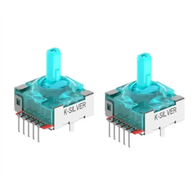 Alt view image 2 of 6 - 2pcs K-SILVER JS16 TMR Electromagnetic Joystick Thumbstick for G8/G7Pro 3 Pro 2.4G