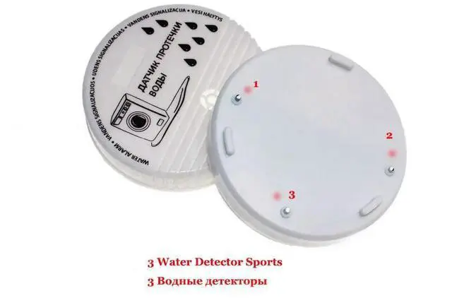 Alt view image 3 of 3 - Water Overflow Leakage Alarm Sensor Detector 90dB Water Level Alarm Leak Flood Detection Home Security Alarm System