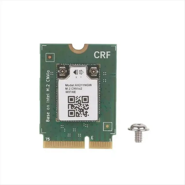 Alt view image 2 of 3 - AX211NGW 6E Card M.2 Key E CNVio2 Adapter Bluetooth 5.3 AX211 M.2 CNVio Card