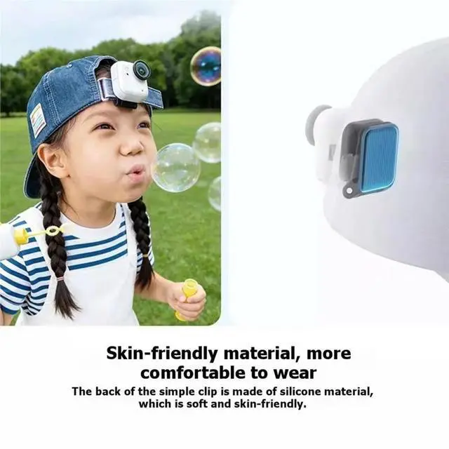 Main image of Magnetic Quick Release Cap for GO Ultra Hat Pivot Clip Mount Adjustable Angle Base for on-the-Go Filming