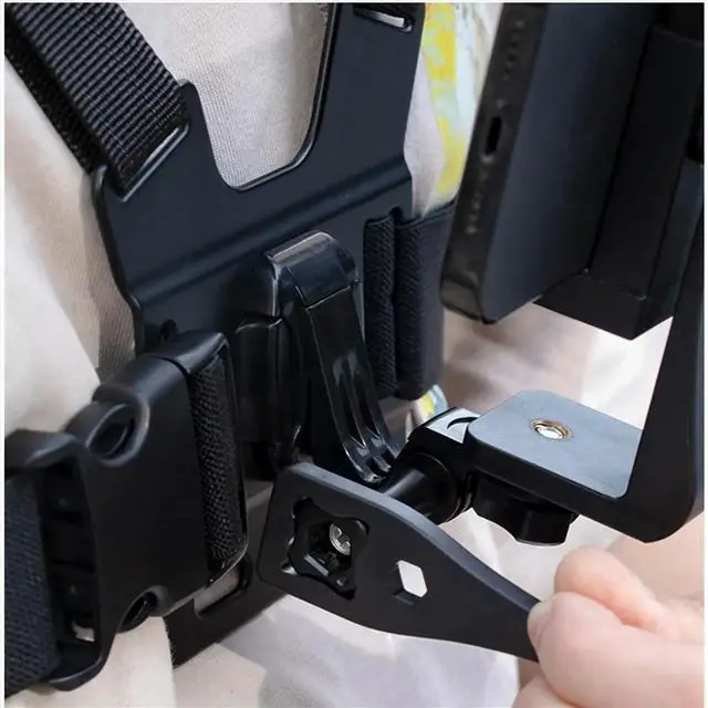 Main image of For Phone 5pcs Action Camera Kit Head Strap Chest Straps Mount Adjustable