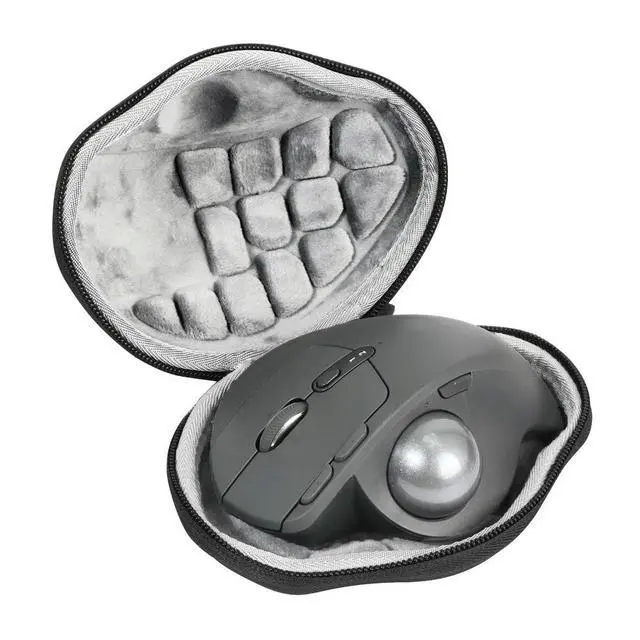 Alt view image 3 of 3 - Bag Carrying Protective Case Cover Pouch for M570 MX Mouse Accessories