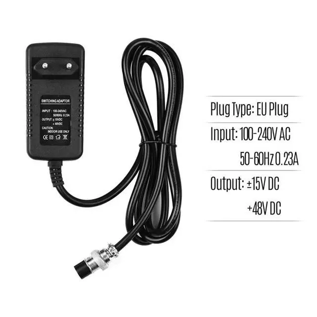 Alt view image 2 of 3 - Mixing Console Power Adapter Mixer Power Supply AC Adapter For 16 Channels Mixing Accessories EU Plug