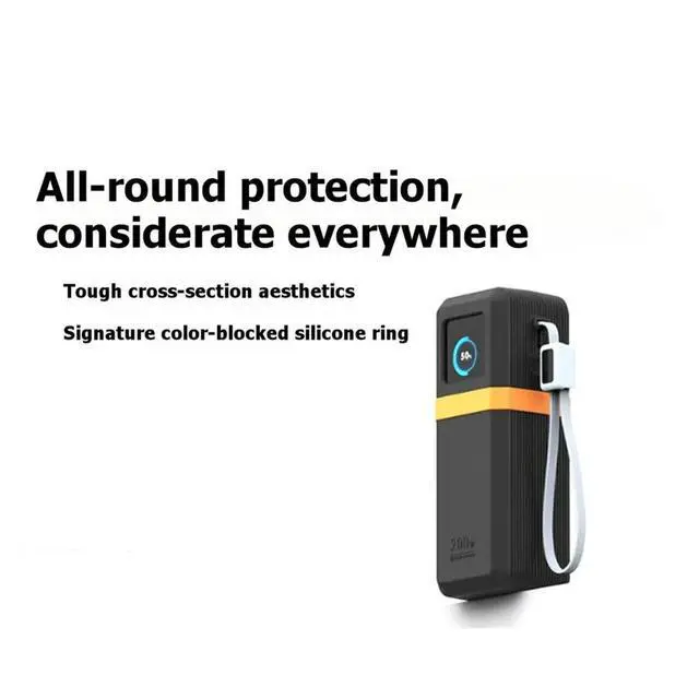 Alt view image 3 of 3 - Silicone Case for Nexode 200W Power Bank 25000mAh, Shockproof Cover with Precise Cutouts