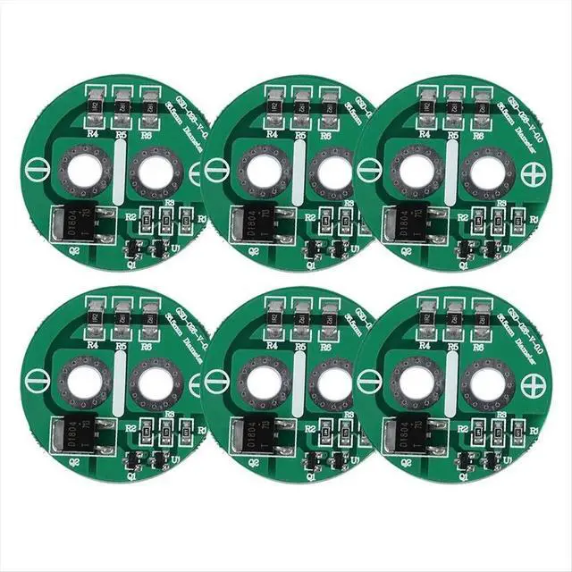 Alt view image 2 of 3 - 6Pcs Super Capacitor Balance Board 2.5V Super Capacitor Protection Board Voltage Limiting Circuit Board