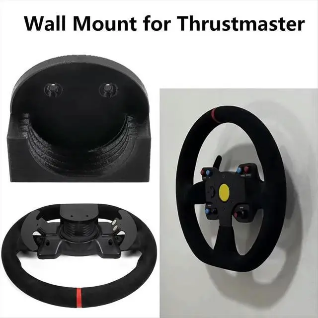 Alt view image 3 of 3 - Wall Mount Bracket for /TGT Steering Wheel Accessories and Wear- with