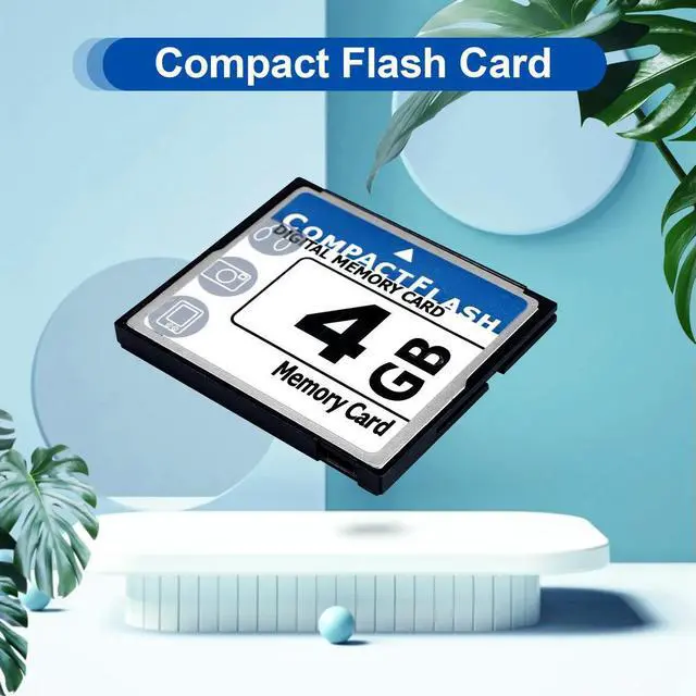 Alt view image 2 of 3 - Professional 4GB Compact Flash Memory Card(White&Blue)