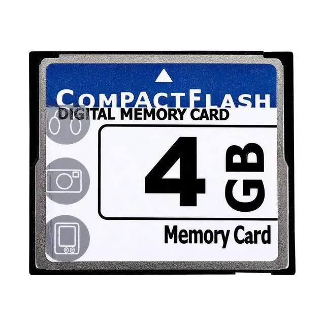 Alt view image 3 of 3 - Professional 4GB Compact Flash Memory Card(White&Blue)
