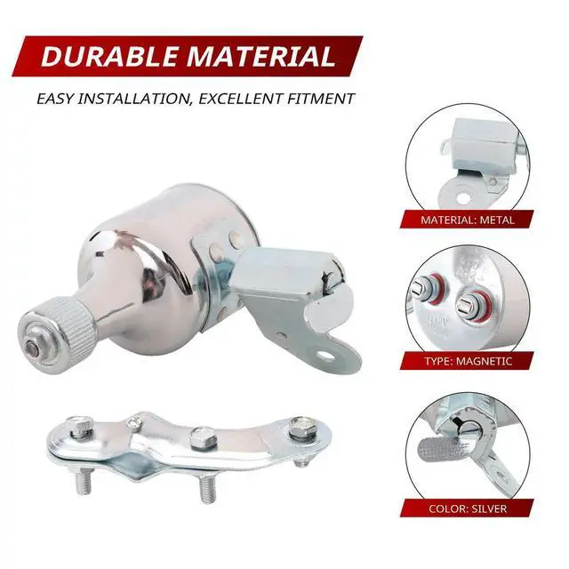 Alt view image 3 of 3 - Bicycle Light Generator 12V 6W Dynamo Motorized Friction Head Rear Light Kit