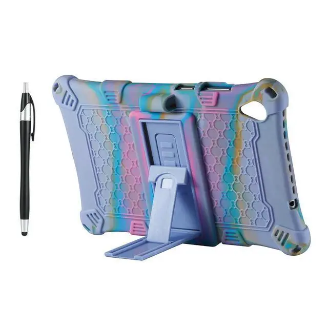 Alt view image 2 of 3 - Silicone Case for Tab M8 FHD TB-8705F Tab M8 HD TB-8505X/F 8inch Tablet Case for Tab M8 8705 with Pen(G)
