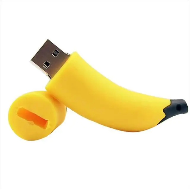 Alt view image 2 of 3 - Banana Fruit USB 2.0 Flash Drives 64GB Cute Pen Drive 64G Gift Usb Stick Gifts for Kids