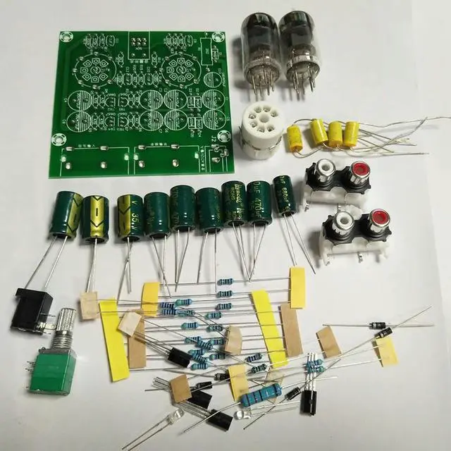 Alt view image 2 of 3 - Tube Amplifiers o board Amplifier Pre-Amp o Mixer 6J1 Valve Preamp Bile Buffer Diy Kits