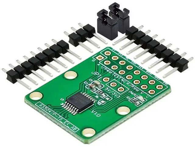 Alt view image 2 of 5 - AS5047P Encoder Adapter Board Module SimpleFOC Doggo Magnetic Encoder SPI ABI Pulse Width Modulation