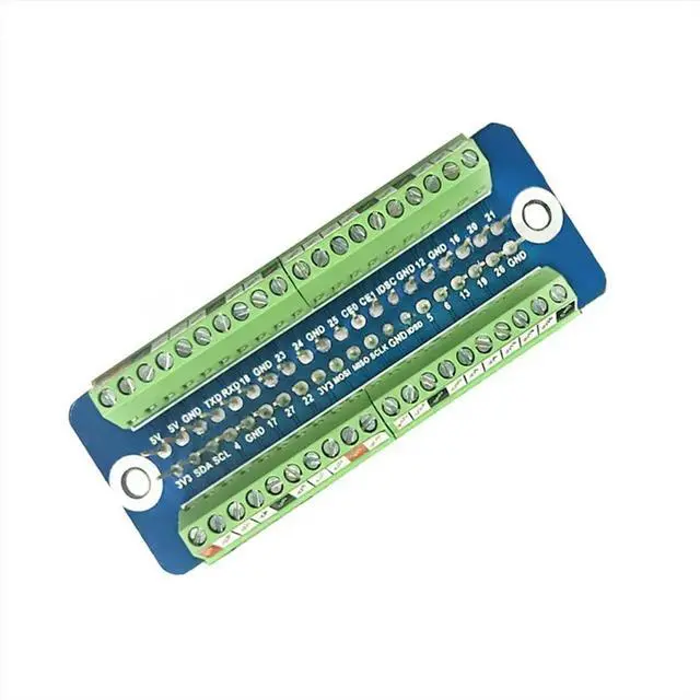 Main image of Breakout Expansion Board Industrial Terminal DIY/Iot/Automation Projects for 4B 3B+ 3B 2B Zero