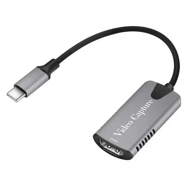 Alt view image 2 of 3 - 4K1080P 60Hz Video Capture Card -Compatible to Type C Video Capture Card is Suitable for Game Camera Recording Live