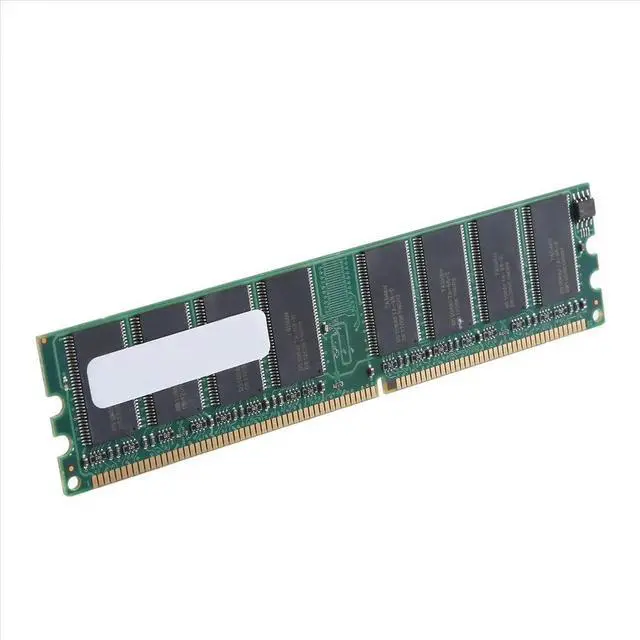 Main image of 2.6V DDR 400MHz 1GB Memory 184Pins PC3200 Desktop for RAM CPU GPU APU Non-ECC CL3 DIMM