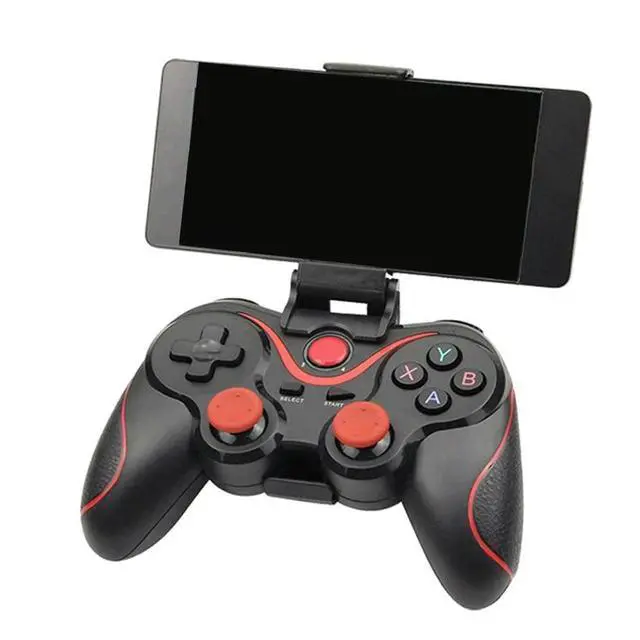 Alt view image 2 of 3 - Android Gamepad T3 X3 Joystick Game Controller Bluetooth BT3.0 Joystick for Mobile Phone PC TV Holder