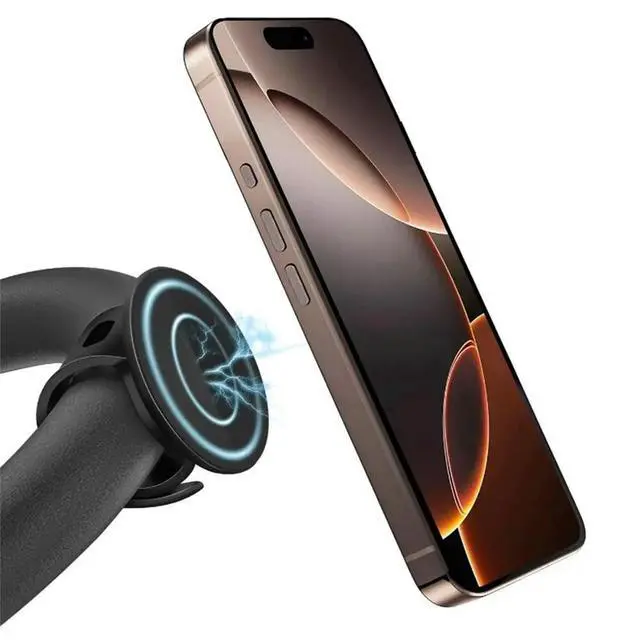 Alt view image 3 of 3 - Magnetic Wrist Phone Holder Double Side Strong Magnet Bracket for Gym Running Cycling Driving Vlog Recording Tool