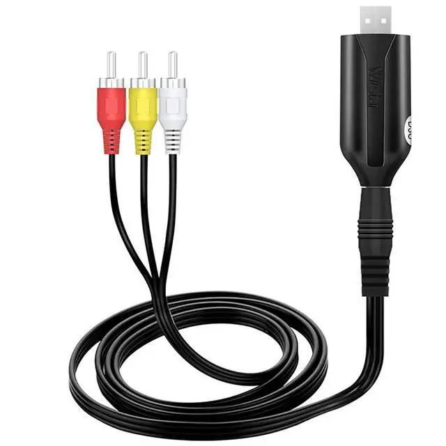 Alt view image 3 of 3 - USB Video Capture Card To Digital To USB 2.0 Audio Capture Device Adapter Converter Easy To Cap VCR DVR TV