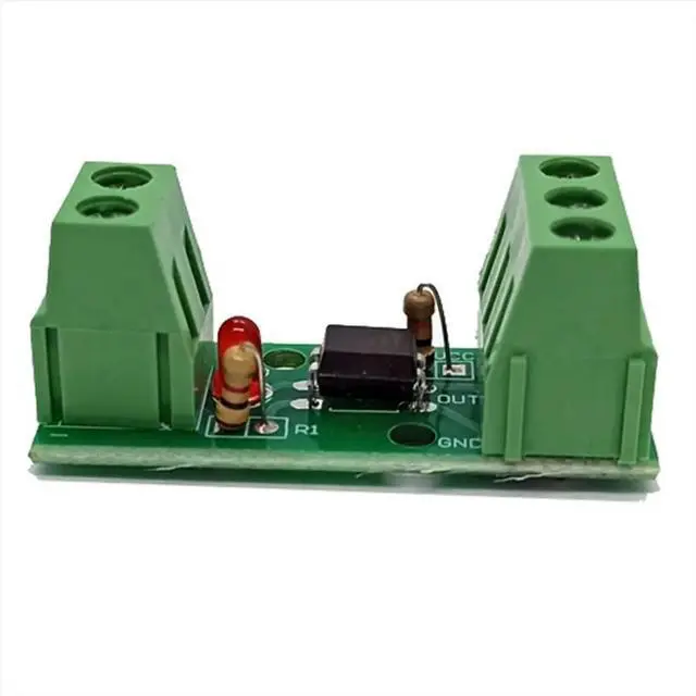 Main image of 1 Channel Way Optocoupler Isolation Module PC817 3V-5V Photoelectric Isolator Rail Holder PLC Drive Motor Board 10PCS