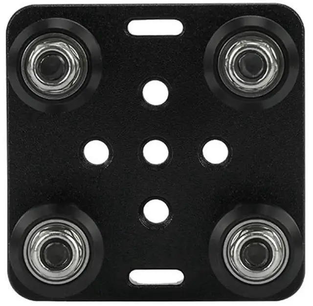Main image of V-Slot Gantry Plate Set 2020 Aluminum Profiles, Special Slide Plate with Pulley for 3D Printer Parts