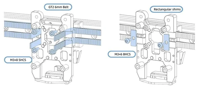 Alt view image 3 of 3 - Cartographer IDM Levelling Sensor CNC l Bracket for 2.4/Trident 3D Printer Beacon 6061Aluminium