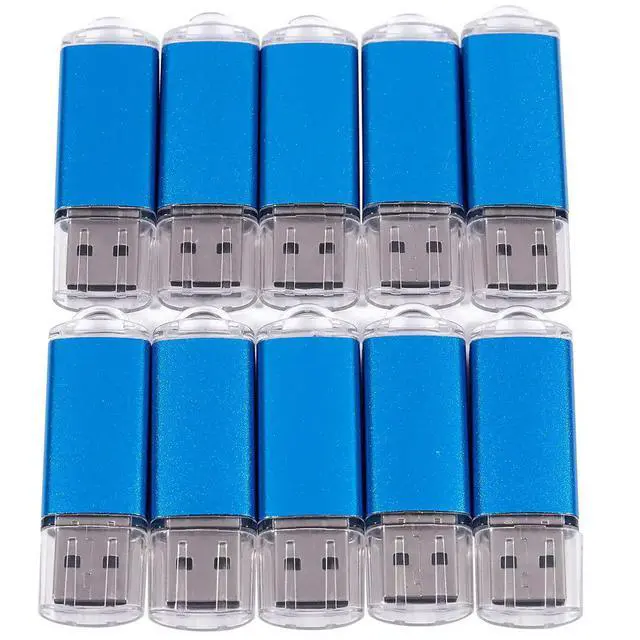 Alt view image 3 of 6 - 10 x USB Memory 2.0 Memory Stick Flash Drive 128MB Gift Blue