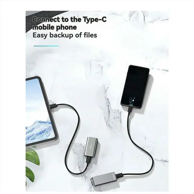 Main image of M.2 NVME SSD Enclosure 2242mm External Hard Drive Case with Type-C Interface for PC B