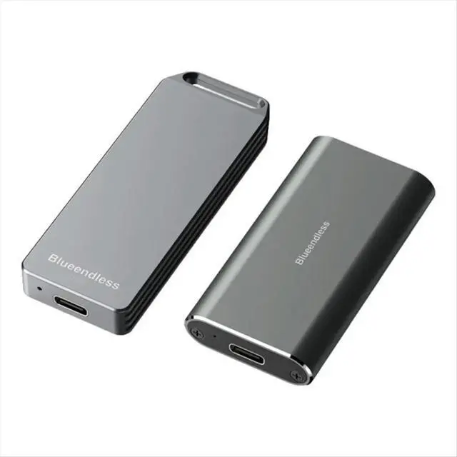 Alt view image 3 of 3 - M.2 NVME SSD Enclosure 2242mm External Hard Drive Case with Type-C Interface for PC B