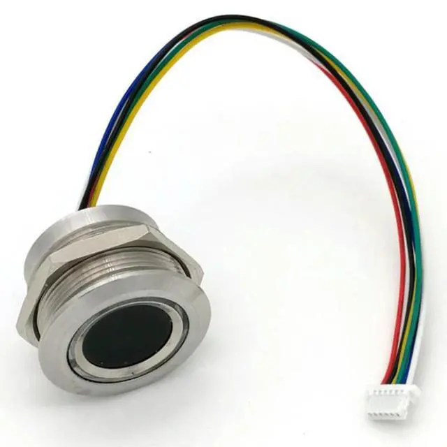 Alt view image 2 of 3 - R503 Circular Round Two-Color Ring Indicator LED Control DC3.3V MX1.0-6Pin Capacitive Fingerprint Module Sensor