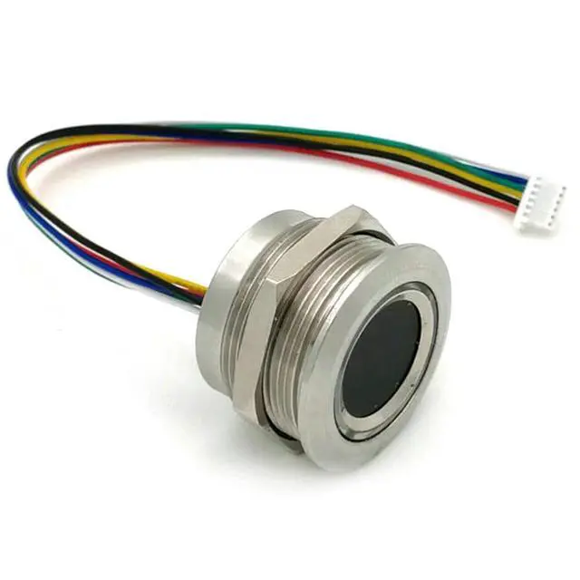 Alt view image 3 of 3 - R503 Circular Round Two-Color Ring Indicator LED Control DC3.3V MX1.0-6Pin Capacitive Fingerprint Module Sensor