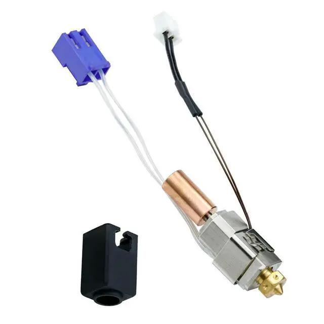 Alt view image 2 of 3 - Upgraded Hotend for X1 X2 3D Printer Parts All l Nozzle Ceramic Heating Plate Hotend Kit