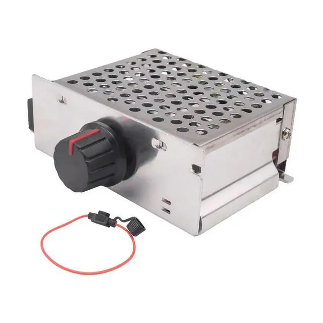 Alt view image 3 of 3 - 7-70V 30A PWM DC Motor Speed Controller Switch Control 12V 24V 36V 48V with 30 Amp Fuse