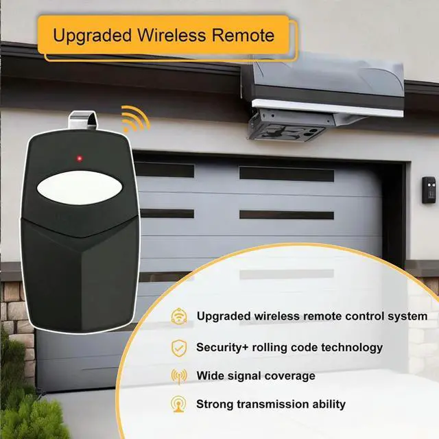 Alt view image 2 of 3 - For Linear DTC Delta 3 Remote, 8 Dip Switch Garage Door Opener Remote,Replace DT DTA DTC DTD DT2D DNT00002A,310MHZ,3Pcs