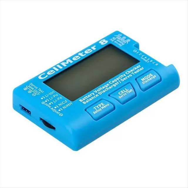 Alt view image 3 of 3 - CellMeter 8 AOK 8S Electric Display Servo Test Narrow Frequency Servo Tester Discharger Aeromoing Tester