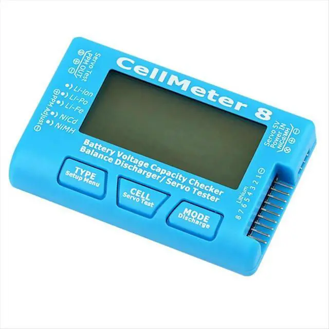 Alt view image 2 of 3 - CellMeter 8 AOK 8S Electric Display Servo Test Narrow Frequency Servo Tester Discharger Aeromoing Tester