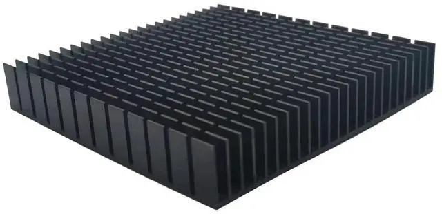 Alt view image 2 of 3 - 120mm Heating Panel Heat Sink Aluminum Heatsink CPU Power Amplifier Radiator B