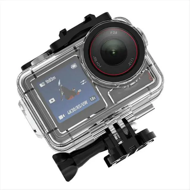 Alt view image 2 of 3 - 60M/196FT Waterproof Case for Action 5 Pro/4/3 Underwater Diving Housing Anti-Fog Diving Protective Shell