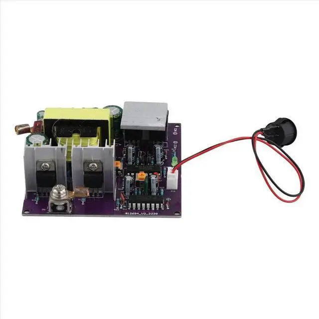 Alt view image 2 of 3 - 300W Corrected Sine Wave Inverter Board 50-60Hz DC-AC 12V to 220V Step Up Boost Converter Power Supply