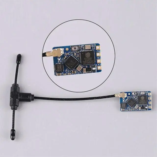 Main image of ELRS 2.4G Receiver ExpressLRS Long Range Receiver 50mW with T-Type Antenna for RC FPV Traversing Drones Parts