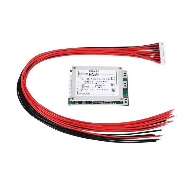 Alt view image 2 of 3 - 16S 60V 35A Protection Board Li-Ion Lithium Protection Board with UPS Inverter for